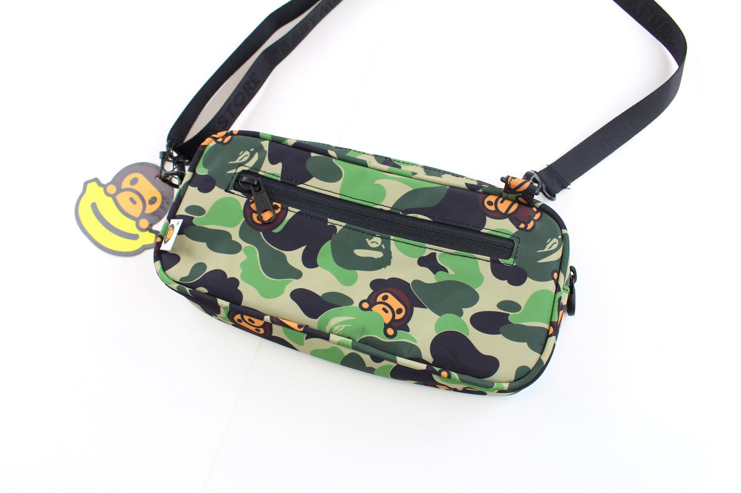 bape baby milo abc green hip bag - SaruGeneral