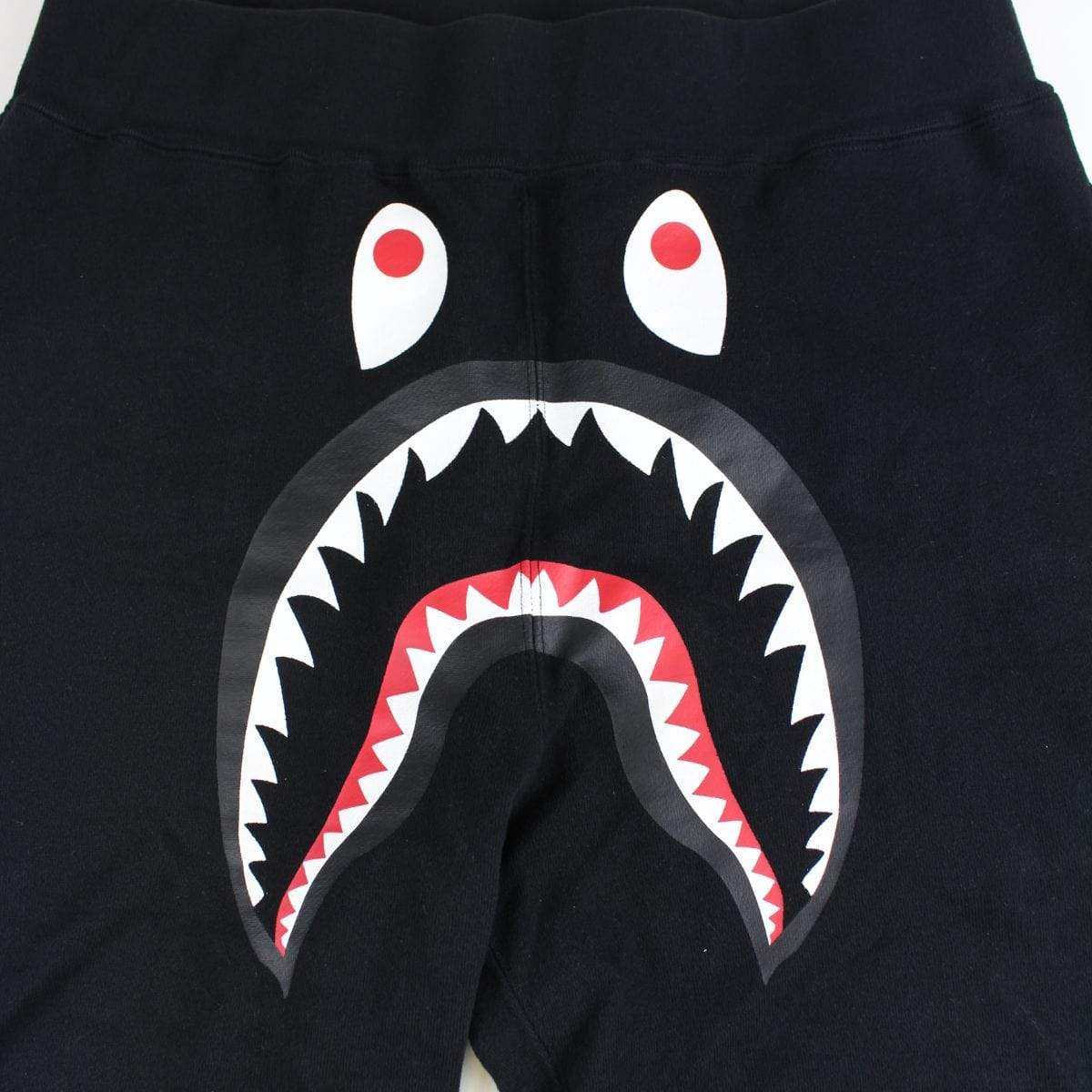 bape shark face joggers black - SaruGeneral
