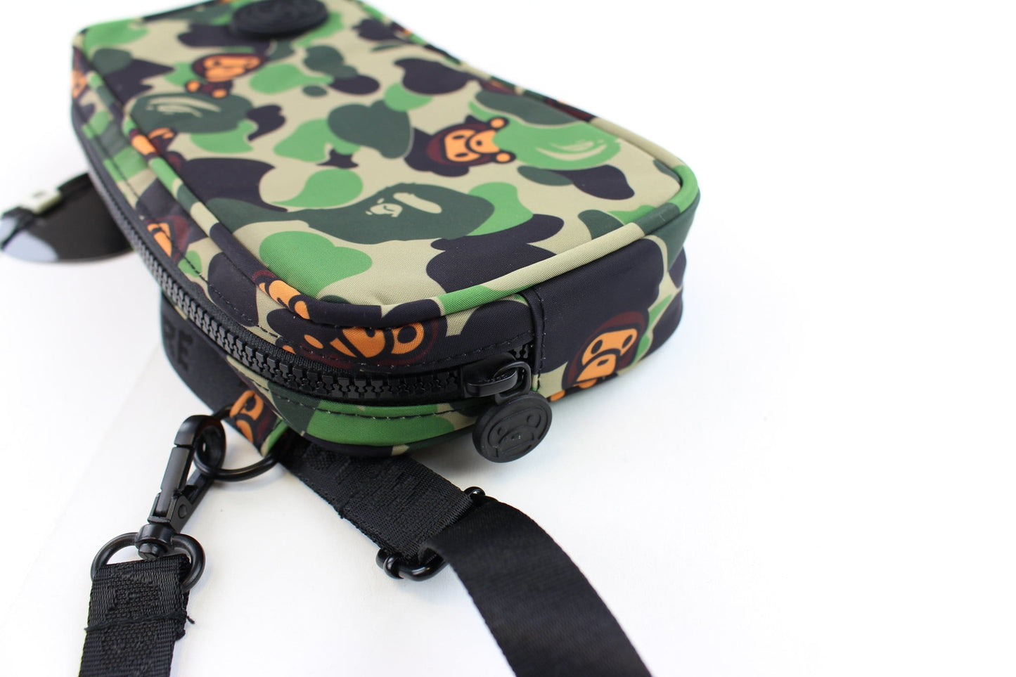 bape baby milo abc green hip bag - SaruGeneral