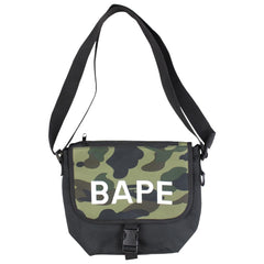 bape text hip bag