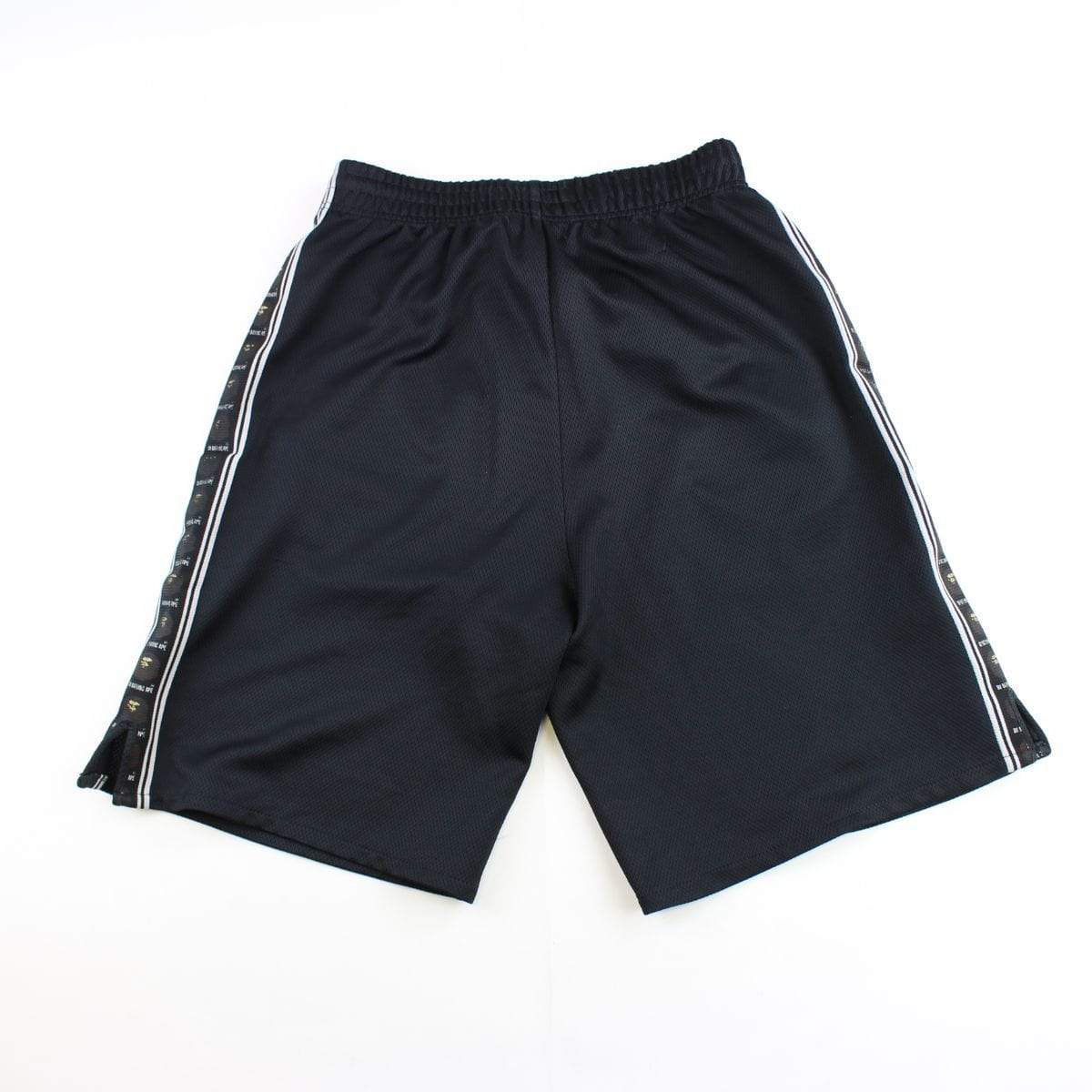 bape angry face track shorts black - SaruGeneral