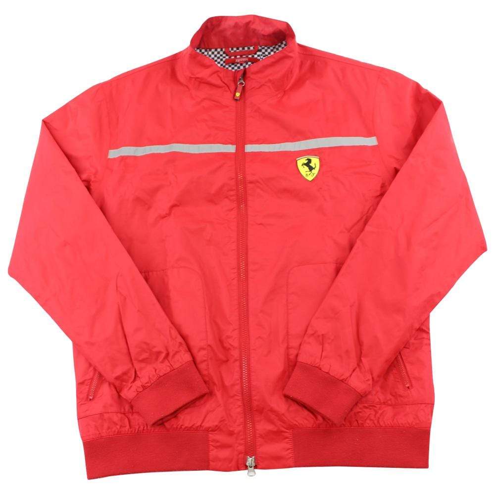 Ferrari checker Jacket Red - SaruGeneral