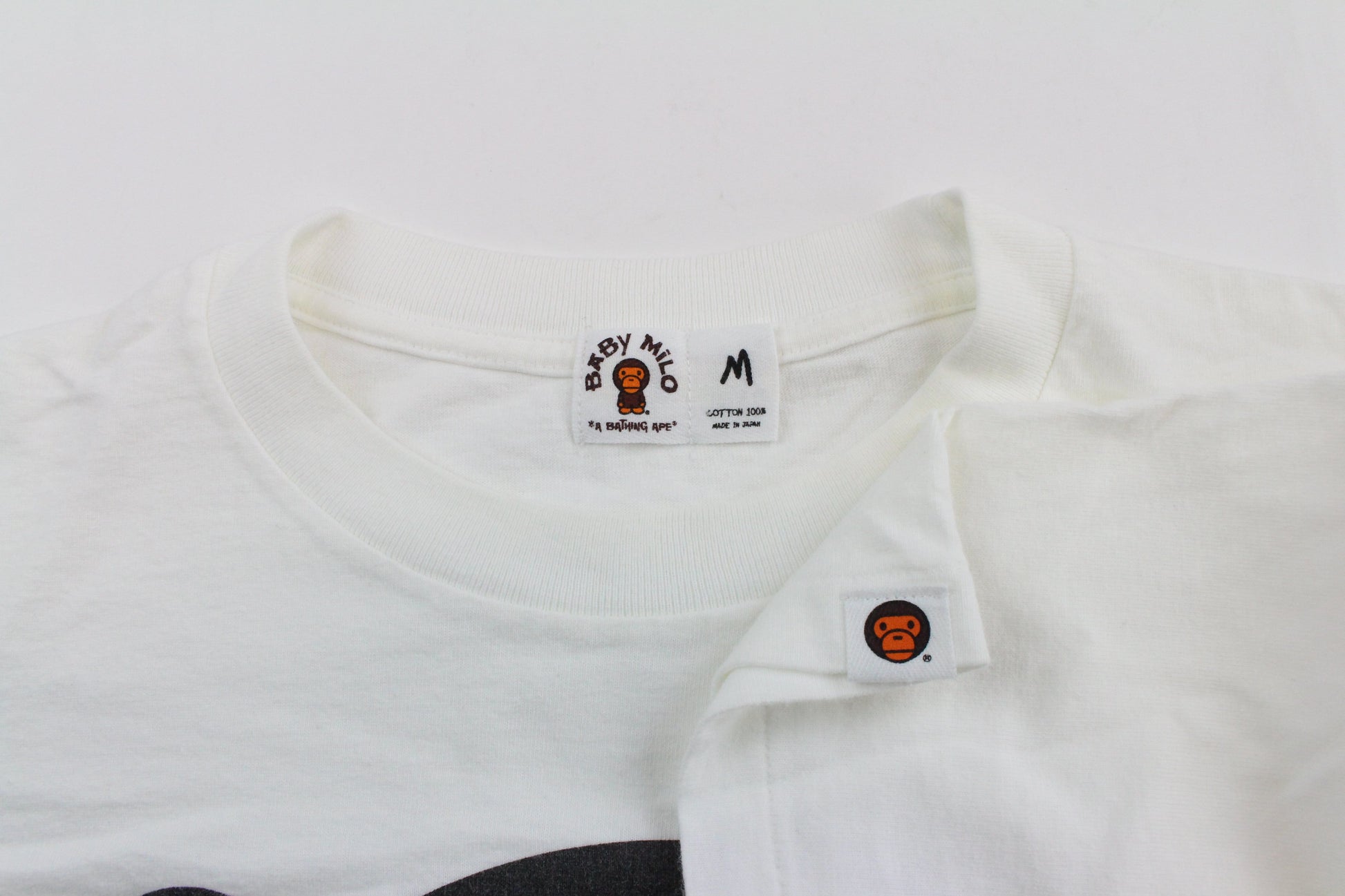 Bape Baby Lisa Tee White - SaruGeneral