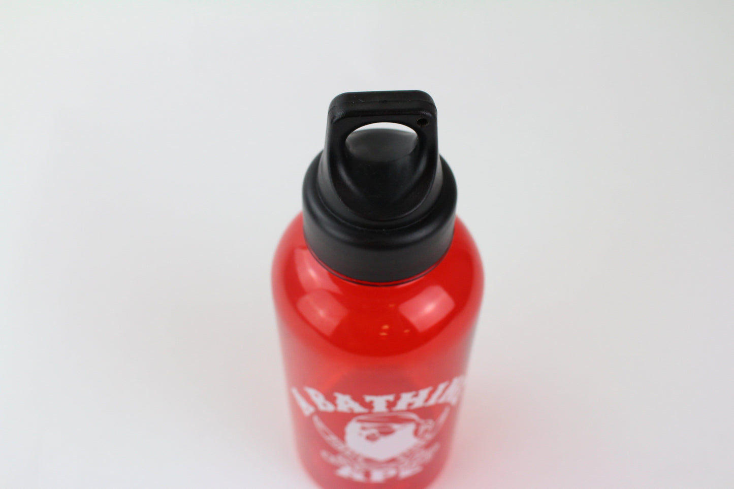 bape pirate store college logo water bottle red - SaruGeneral