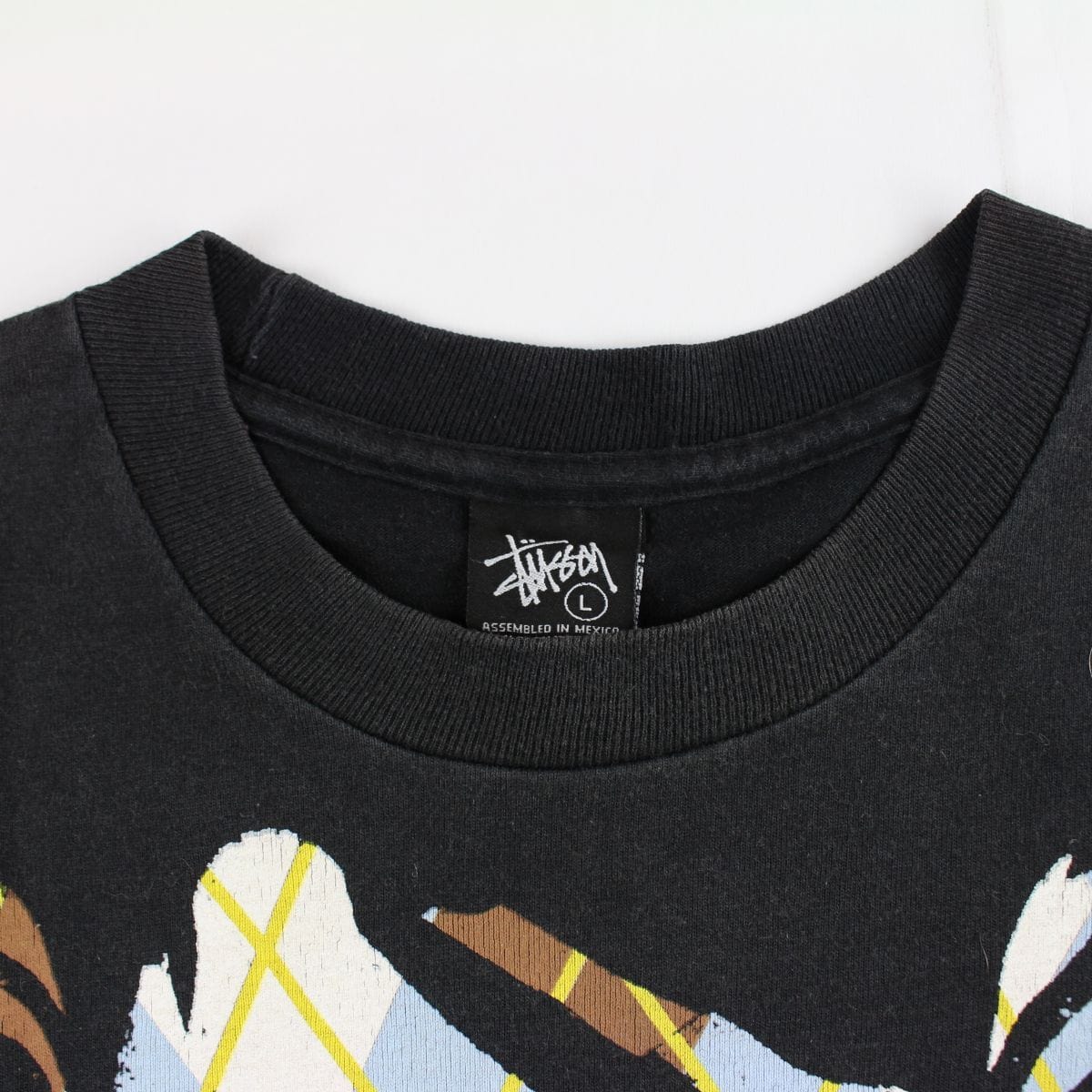 stussy skull logo tee black - SaruGeneral
