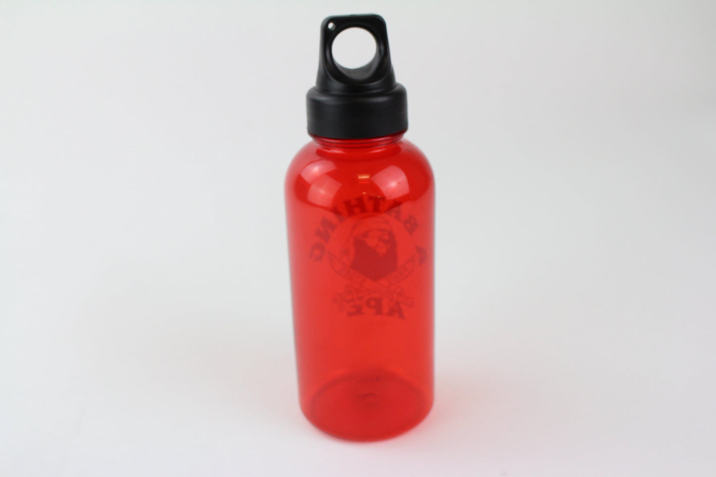 bape pirate store college logo water bottle red - SaruGeneral