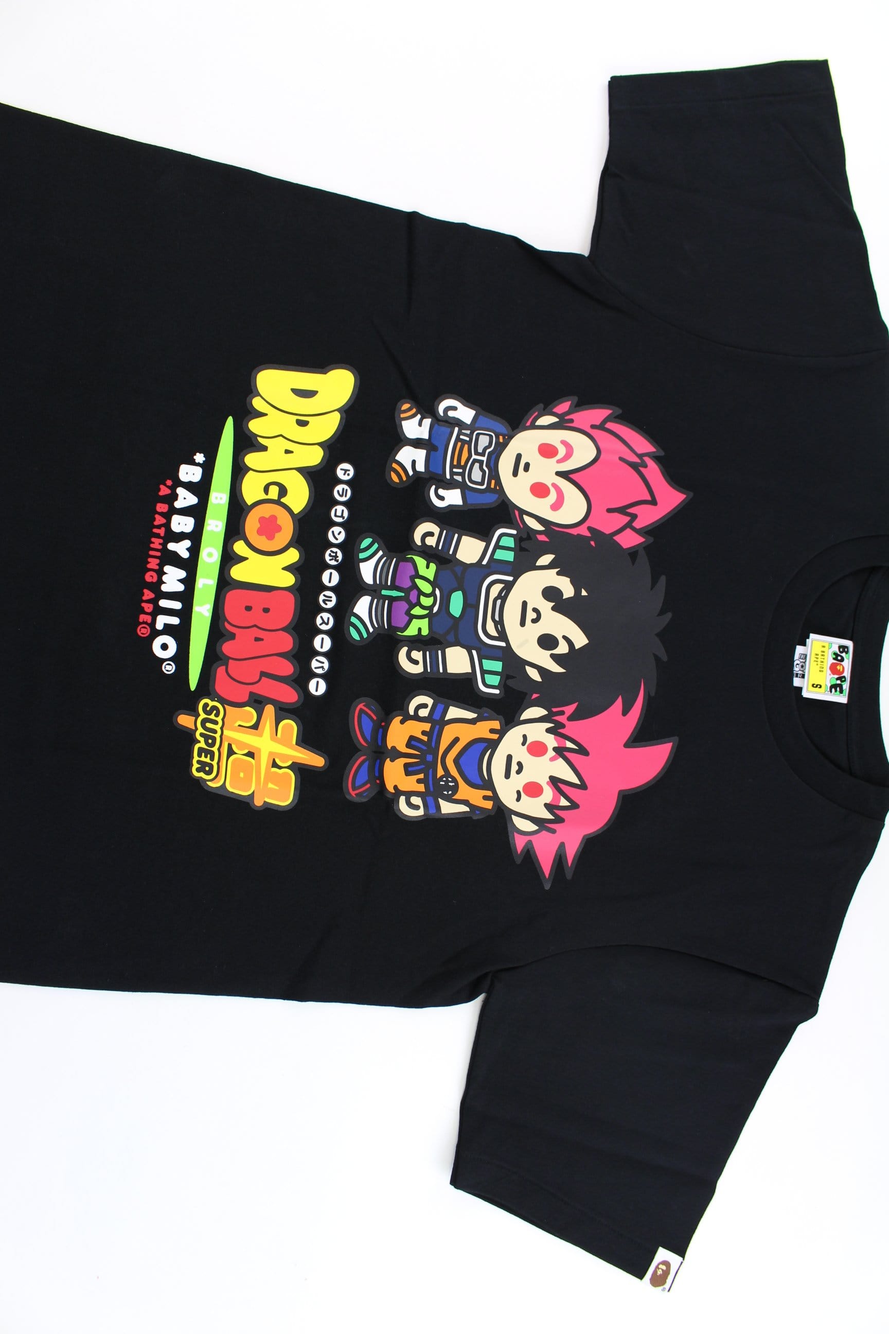 bape x dbz tee black 2020 - SaruGeneral