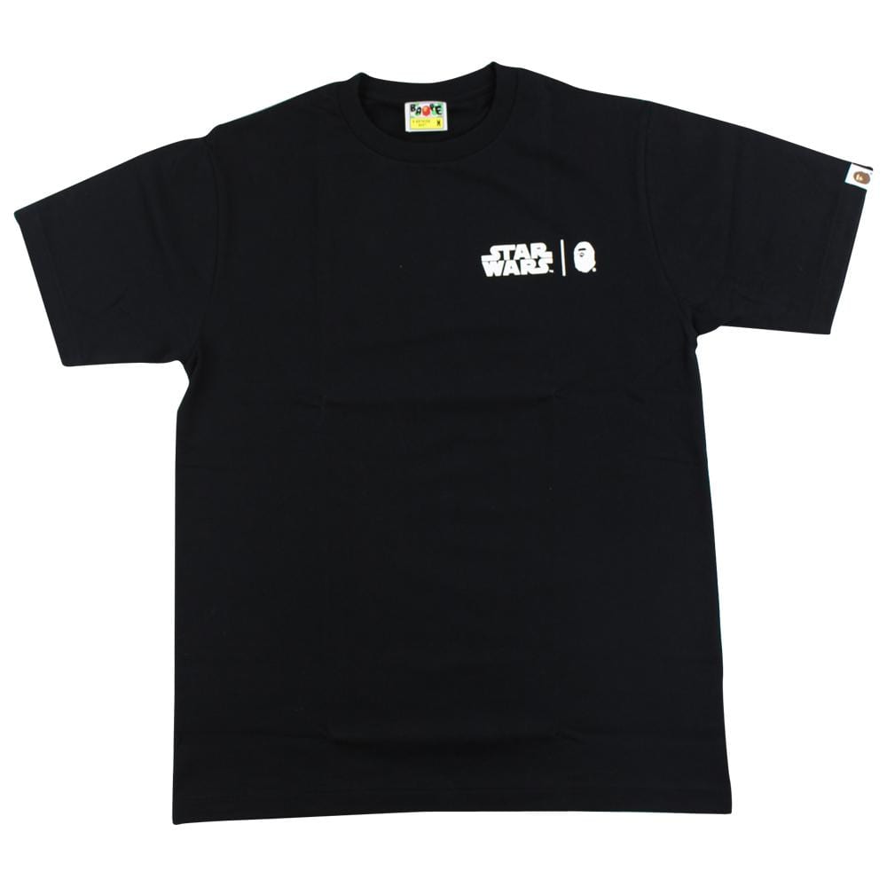 bape x star wars tee black - SaruGeneral