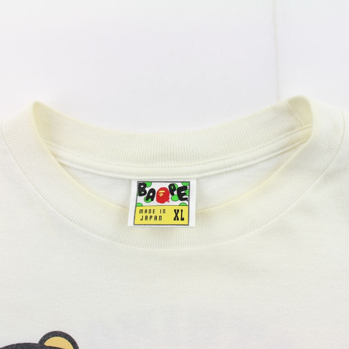 bape nigo pro wrestling tee white 2008 - SaruGeneral