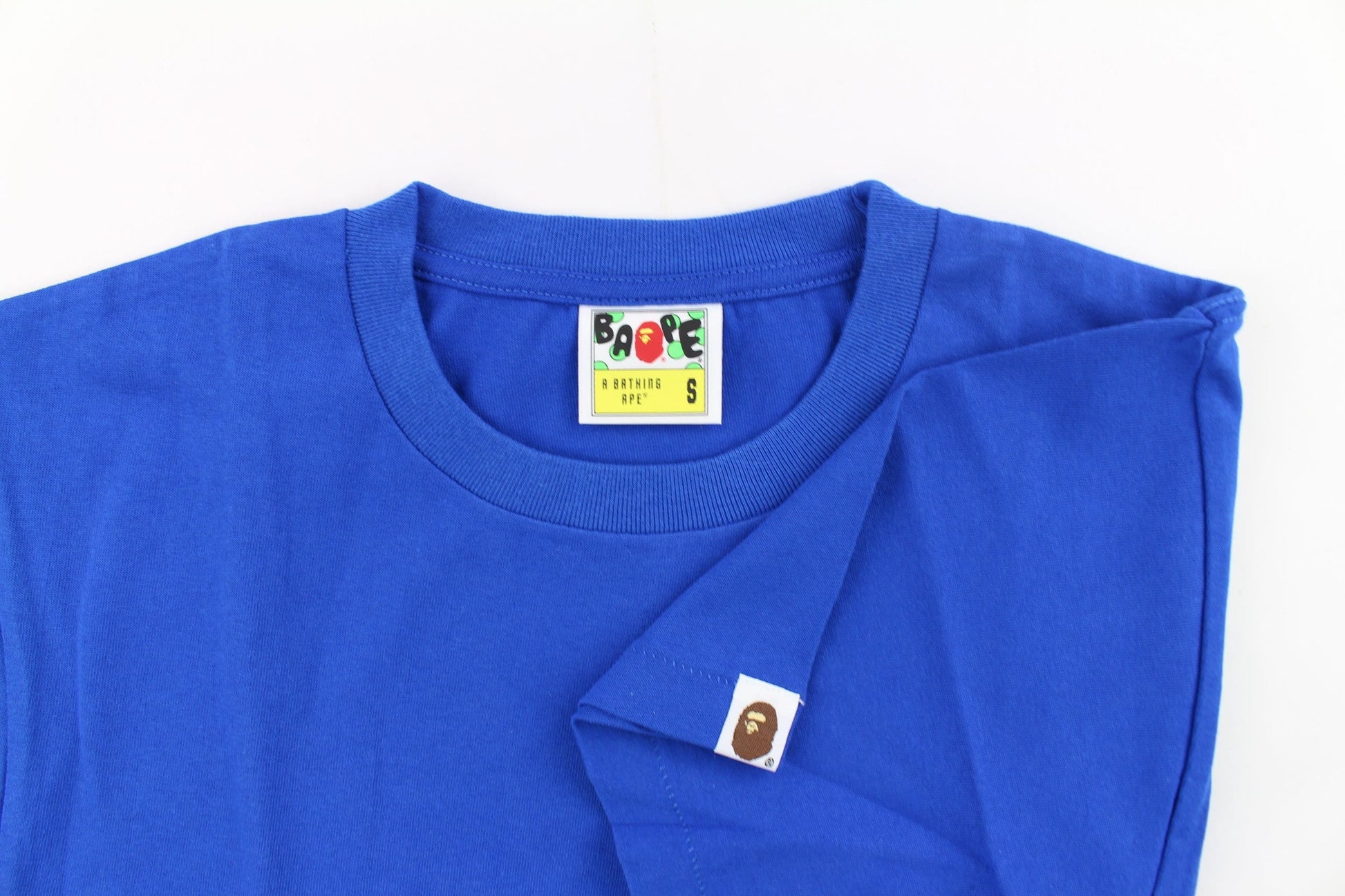 bape heat side shark tee blue - SaruGeneral