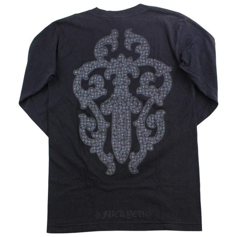 chrome hearts dagger ls black