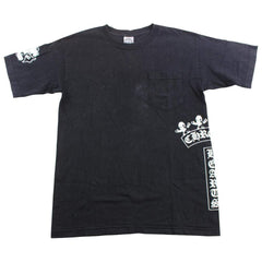 T-shirt noir Chrome Hearts X Foti
