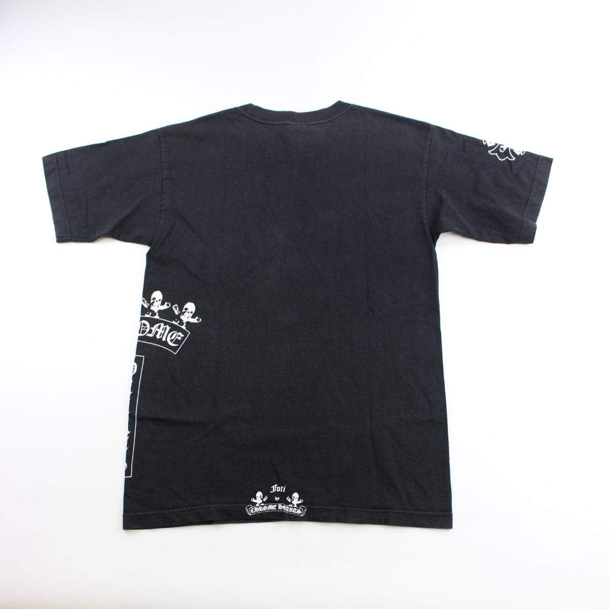 chrome hearts X foti tee black - SaruGeneral