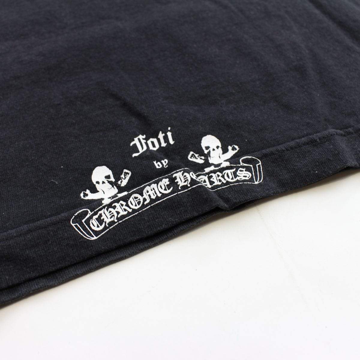 chrome hearts X foti tee black - SaruGeneral