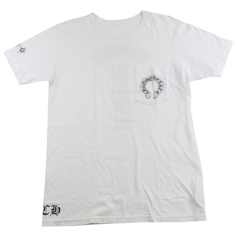 chrome hearts original horseshoe tee white - SaruGeneral