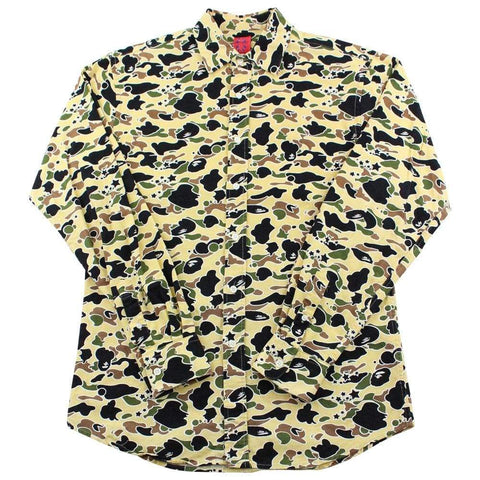 T-shirt camouflage Bape Psyche LS