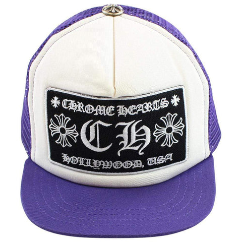 chrome hearts trucker purple