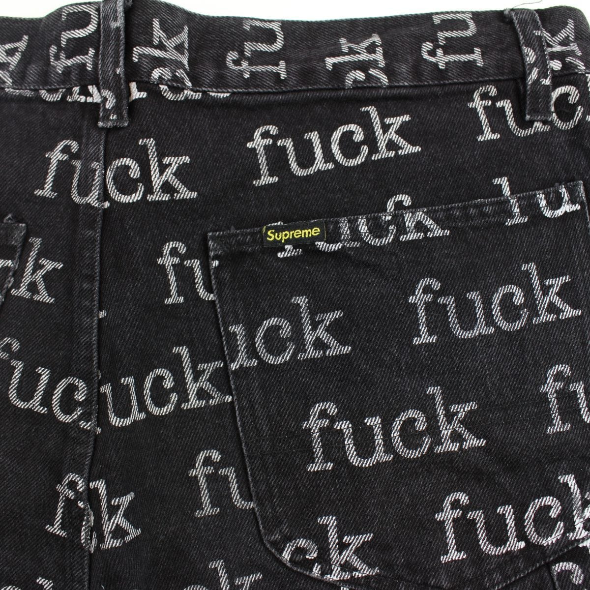 supreme fuck denim shorts 2013 - SaruGeneral