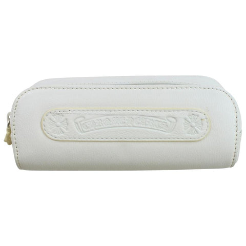 chrome hearts horseshoe logo case white