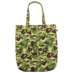 Bape ABC Green Flame Camo Tote Bag