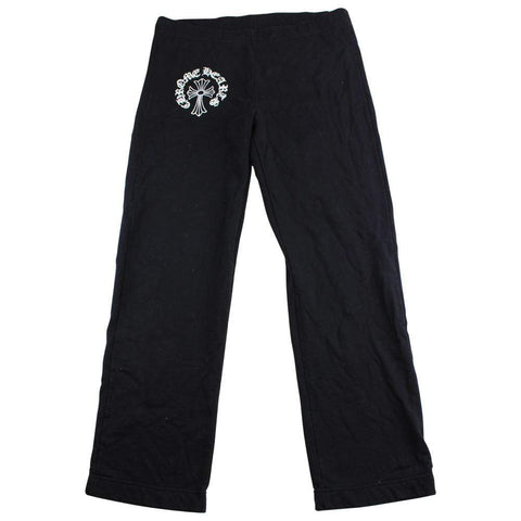 chrome hearts Cross Horse shoe Pants Black  90's