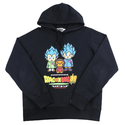 Bape x DBZ Baby Milo Hoodie Black - SaruGeneral