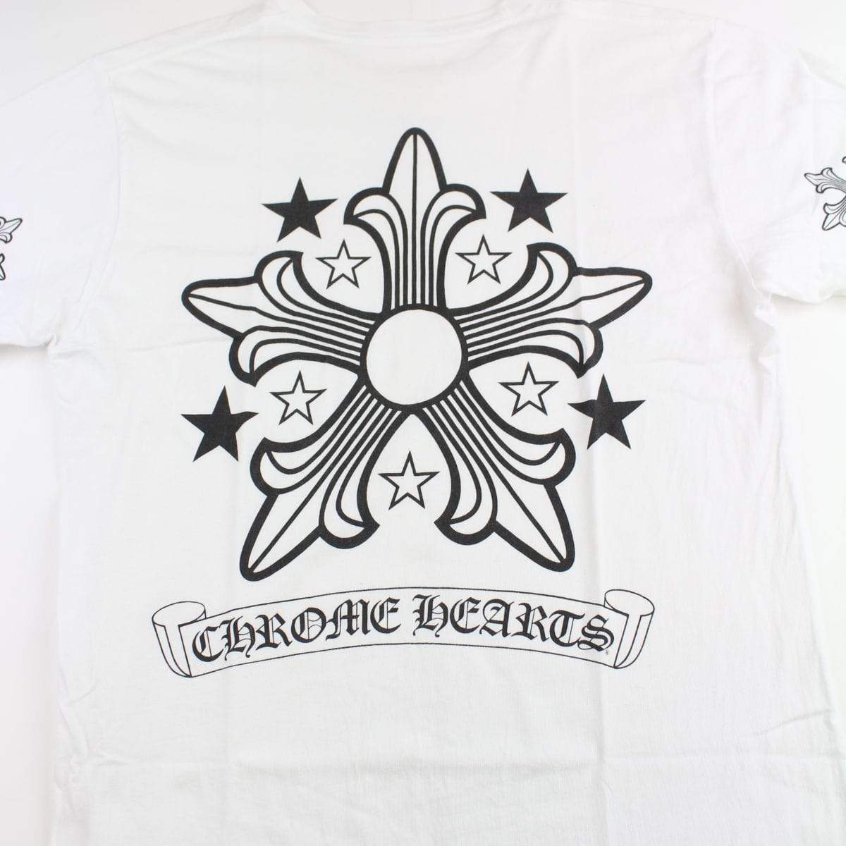 chrome hearts star backprint tee white – SARUGENERAL