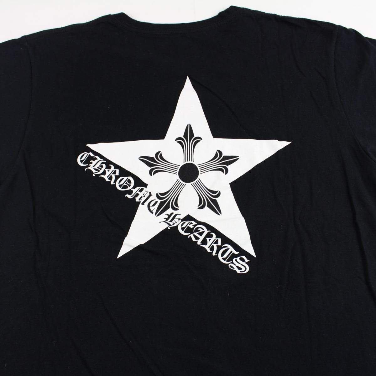 chrome hearts star pocket tee black - SaruGeneral