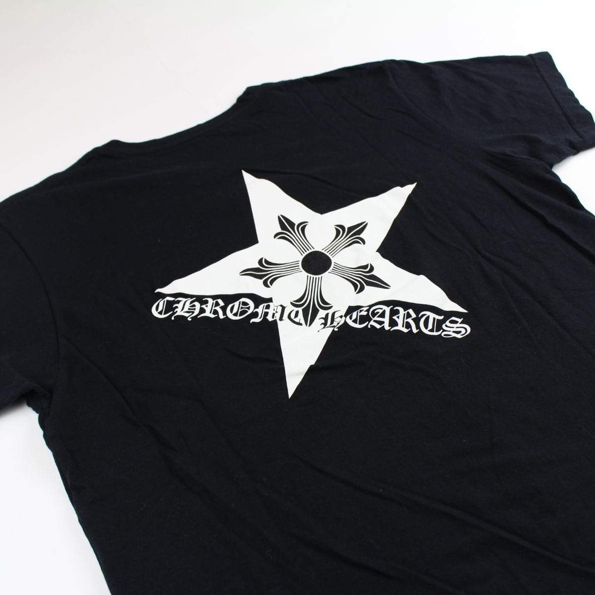 chrome hearts star pocket tee black - SaruGeneral