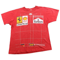T-shirt rouge Ferrari x Michael Schumacher Grand Prix du Japon