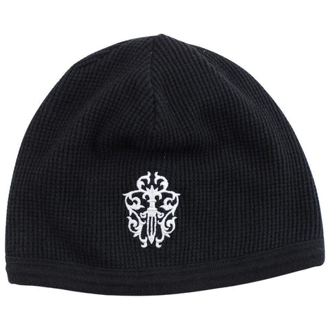 chrome hearts dagger logo beanie