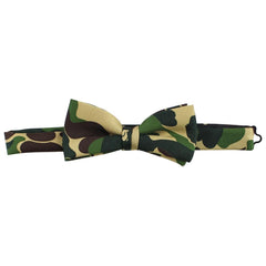 nœud papillon bape-abc-vert-camo