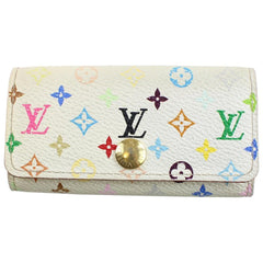 Louis Vuitton Murakami White Key Holder 2008