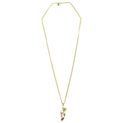 chaîne en or Bape Bapesta