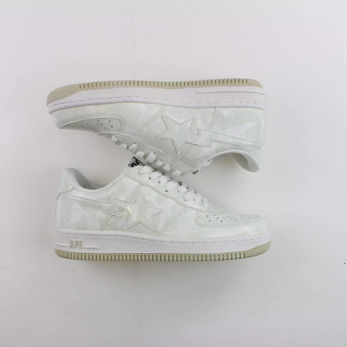 bapesta white grey camo early 2000's - SaruGeneral