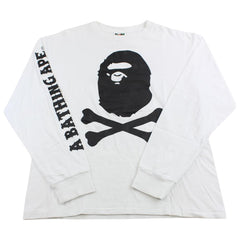 Bape pirate store LS white