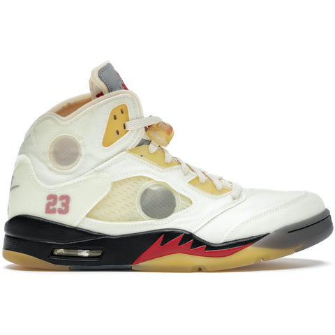 Nike Off White Jordan 5 Sail