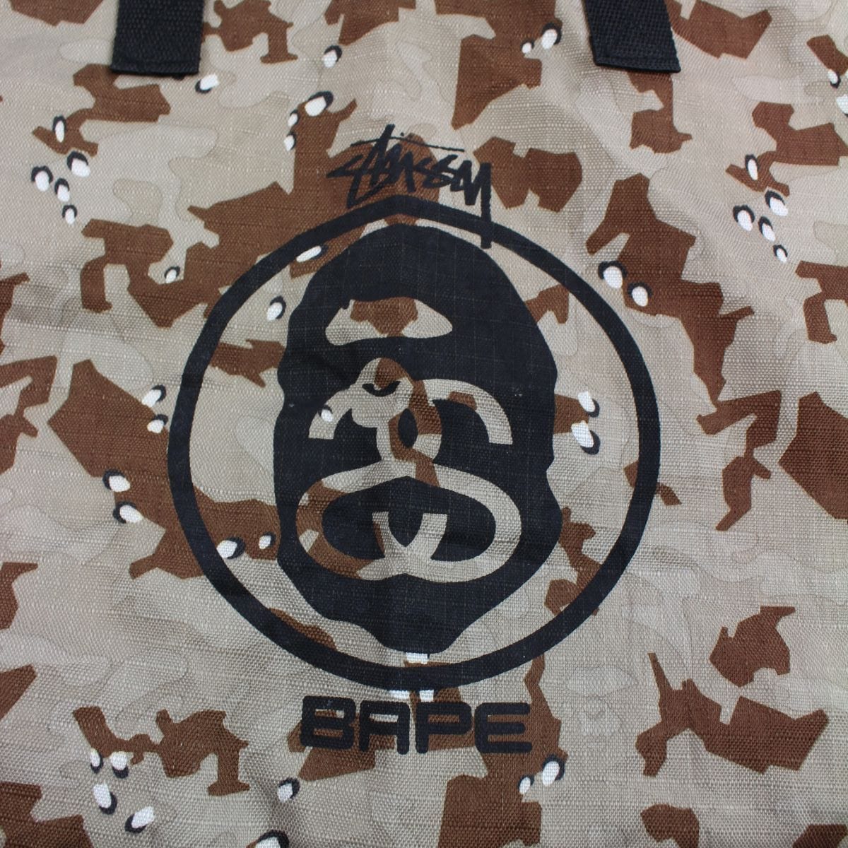 Bape x Stussy Tote Desert Camo Tote Bag - SaruGeneral