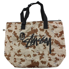 Bape x Stussy Tote Desert Camo Tote Bag