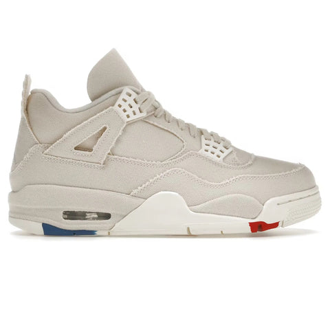 Nike Jordan 4 White Canvas