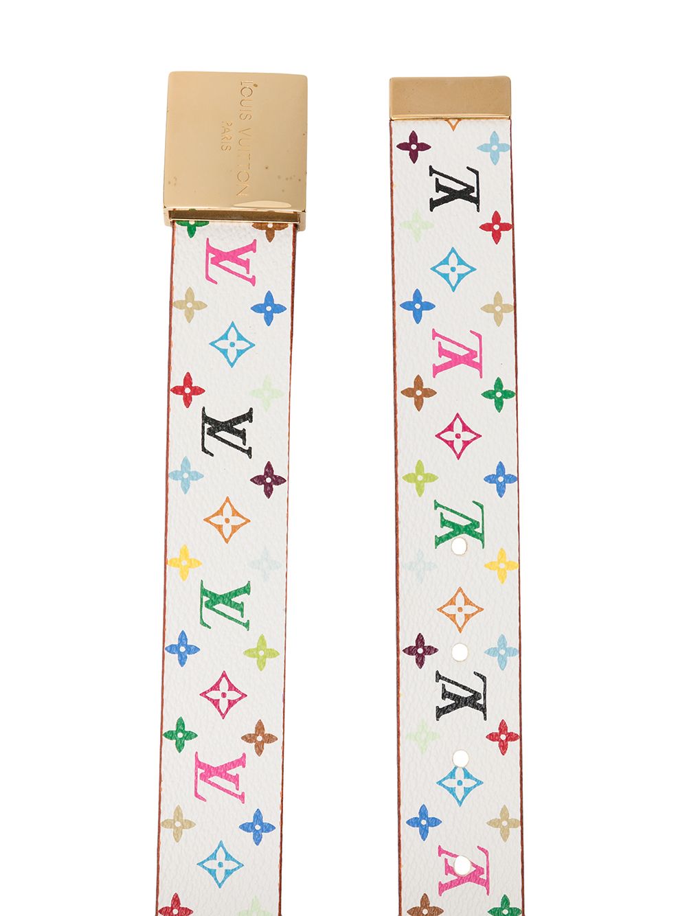 Louis Vuitton x Murakami Belt White