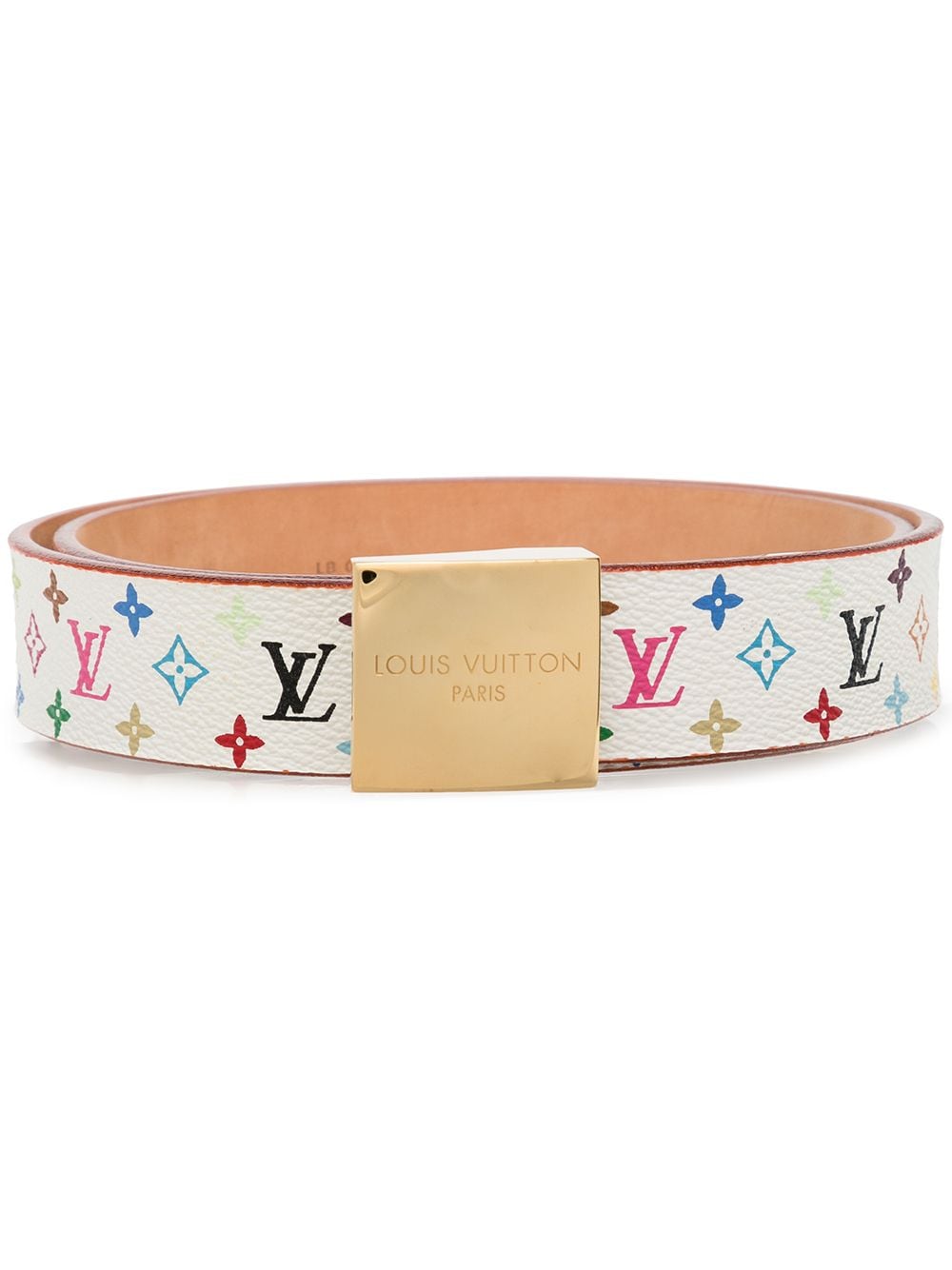 Louis Vuitton x Murakami Belt White