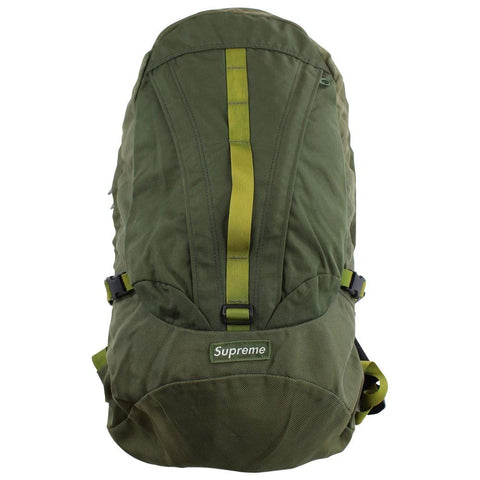 supreme green backpack 2001