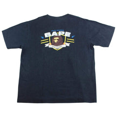 T-shirt Bape Busy Works Wings avec logo noir