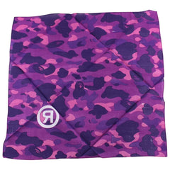 Bape Purple Camo Bandana