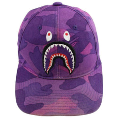 casquette Bape camouflage violet ponr