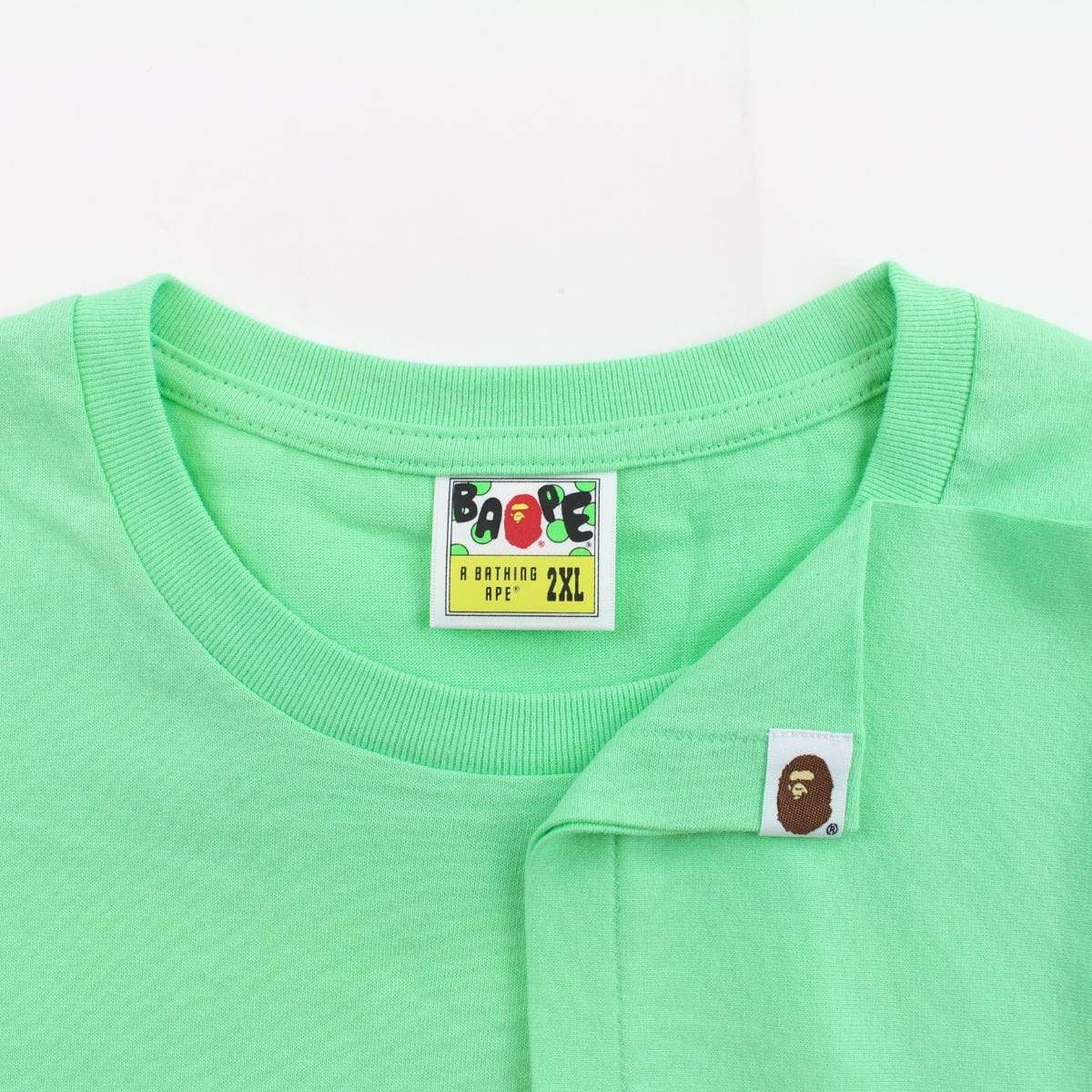 bape flower big ape tee green - SaruGeneral