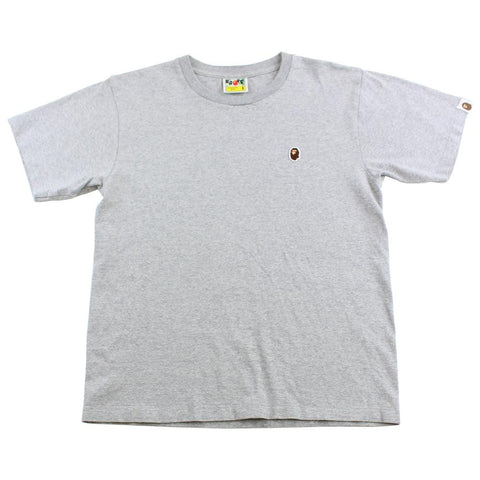 T-shirt gris avec logo Bape Point Head