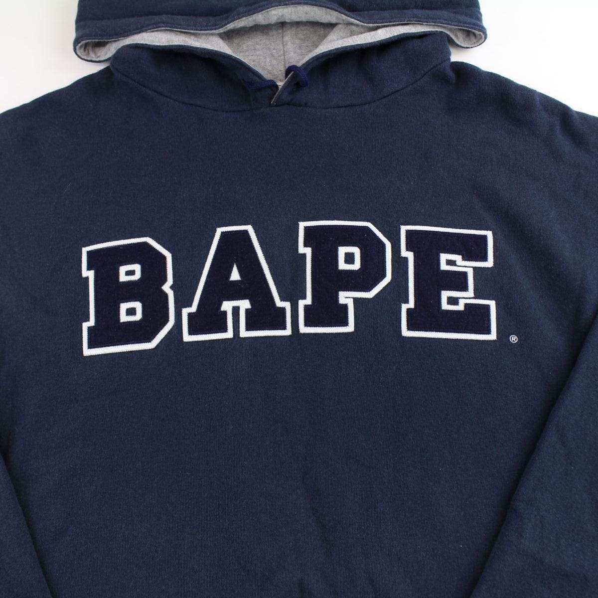 bape embroided hoodie - SaruGeneral