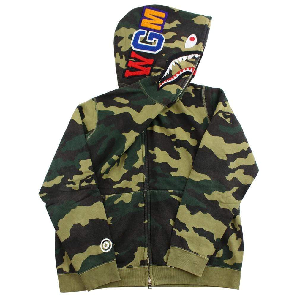 bape woodland camo shark - SaruGeneral